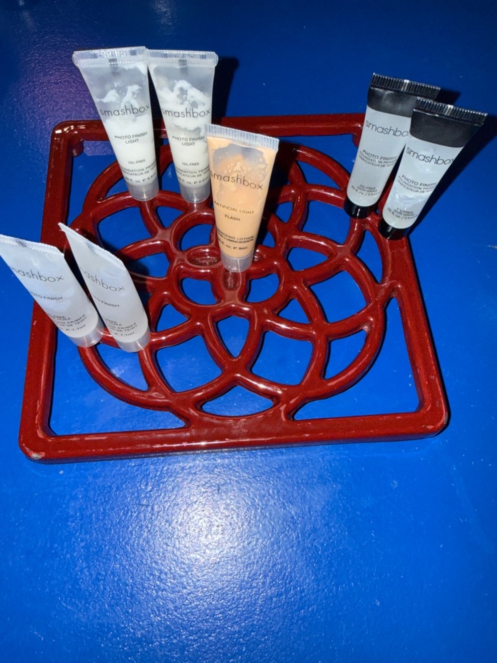 Smashbox Primer Bundle Travel Size Lot Oil Free Light Blur Glow Minis